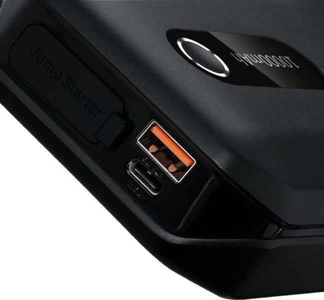Пускозарядний пристрій Бустер Baseus AIR Car Jump Starter Super Energy 10000 mAh Black Baseus 10000 mAh фото