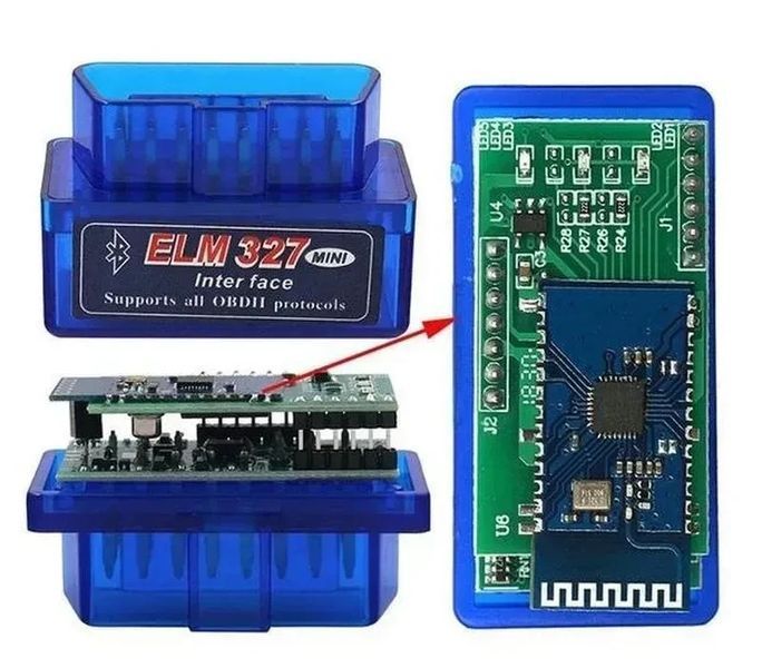 Автосканер ELM327 OBD2 Bluetooth прошивка версія 1.5 100% Автосканер ELM327 фото
