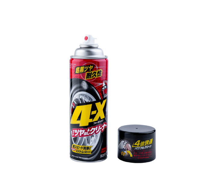 Чернение для шин SOFT99 4-X Tire Cleaner  Чорніння 4-X Tire Cleaner  фото