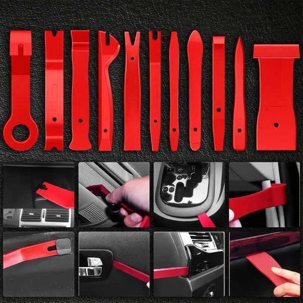 Автонабір із 19 інструментів для розбирання салону авто в кейсі Автонабір із 19 інструментів фото