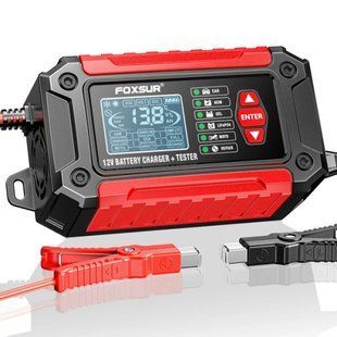 FOXSUR (12V 6A) FTC-1206 - импульсное зарядное устройство и тестер АКБ FTC-1206 фото