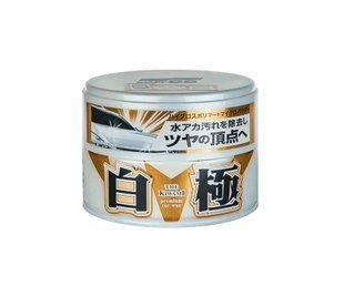 Твердий віск Ківамі для белых автомобілів Soft99 Kiwami Extreme Gloss Wax White 200гр Ківамі для білих фото