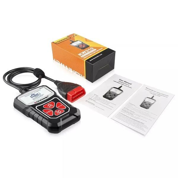 Діагностичний автосканер Konnwei KW310 CAN OBDII + EOBD Code Reader Konnwei KW310  фото
